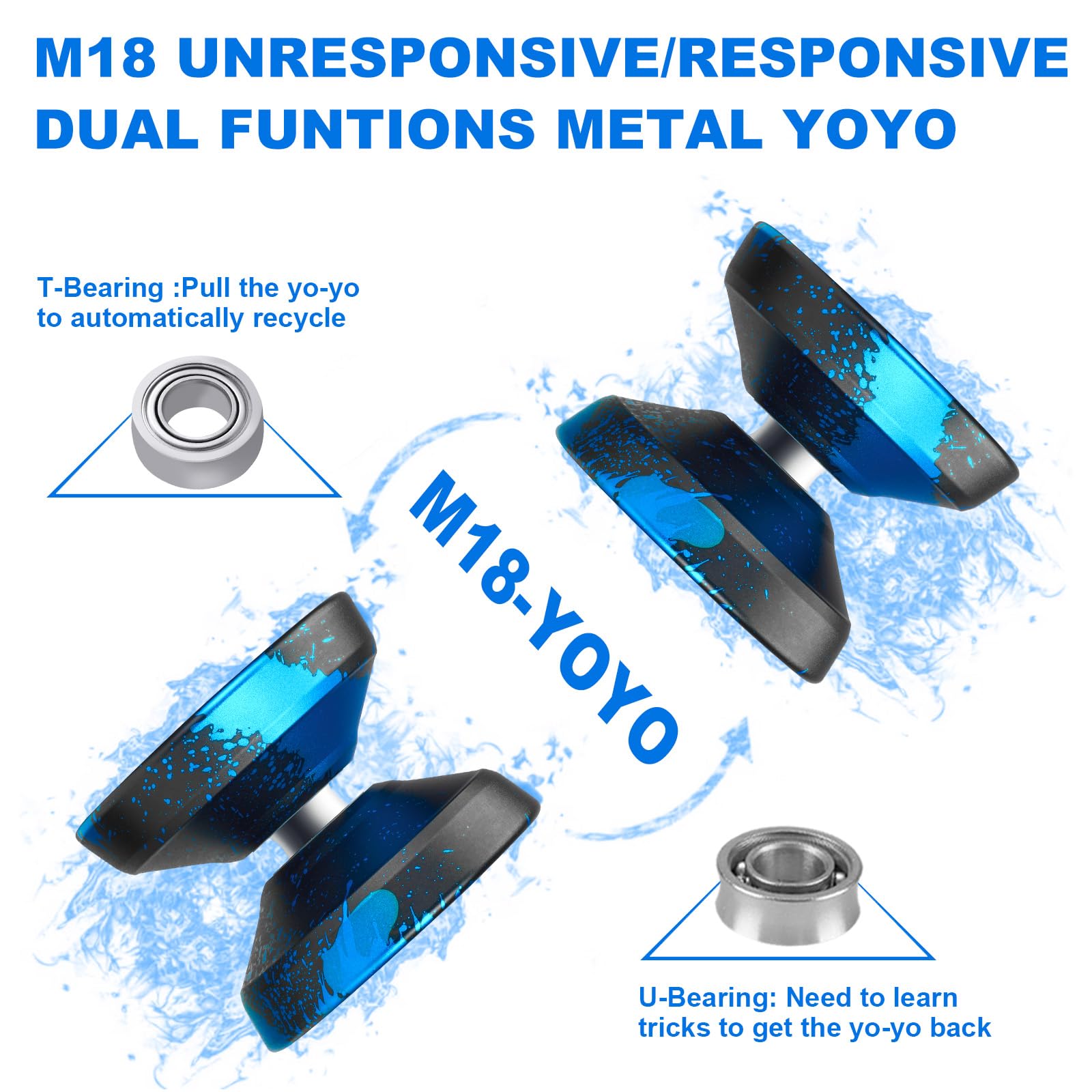 Amazon | WATIEOBOO M18 プロフェッショナル デュアルモード メタル